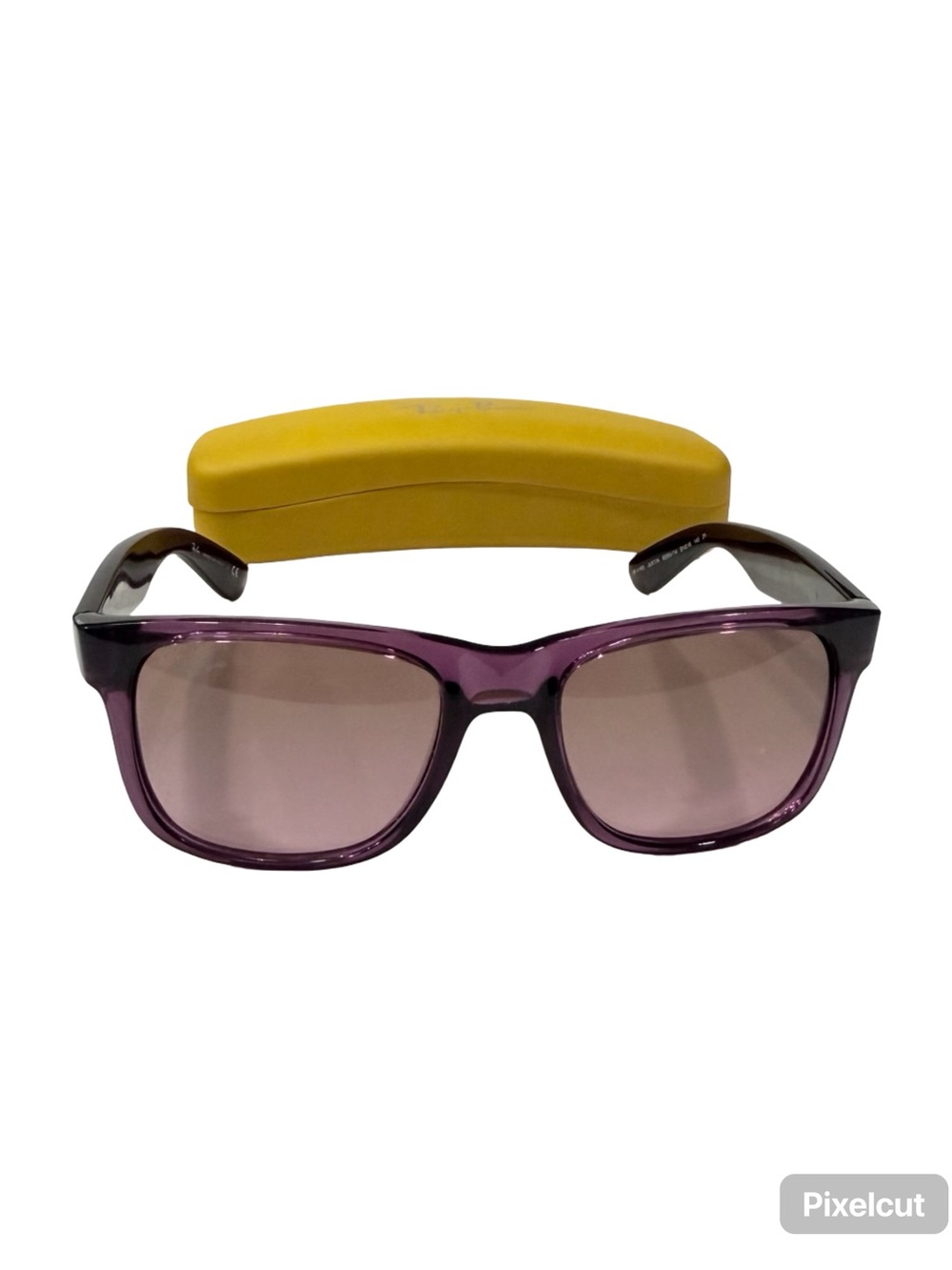 Iconic beautiful Ray-Ban purple Sunglasses Temple - Made in Italy
